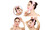 ICB V Face Mask Double Chin Reducer, V Shaped Slimming Face Mask, Chin Up Mask, Face Lifting Belt