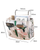 Bedside Storage Organizer, Table cabinet Storage Organizer Bedside Organizer Caddy for Remotes Phone Glasses