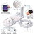 Wireless Charging Station, 4 in 1 Wireless Charger Stand Dock