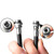 ICB Bike Pump Portable, Ball Pump Inflator Bicycle Floor Pump with high Pressure Buffer