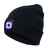 Unisex Beanie Hat with Light, USB Rechargeable LED Headlamp Beanie