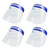 50 Pack Elough Face Masks KN95 Certified + Protective Full Face Shields Pack 4