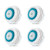 Cleansing Brush Head Replacement, Compatible with Clarisonic devices- 4 Heads