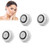 Cleansing Brush Head Replacement, Compatible with Clarisonic devices- 4 Heads