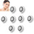 Cleansing Brush Head Replacement, Compatible with Clarisonic devices- 4 Heads