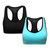 2packs High Impact Racerback Sports Bras