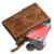 Mens RFID Wallet With Zipper And Credit Card Slots