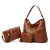 ICB 3pcs Bag Set - Shoulder Bag, Messenger Bag, Wallet Clutch