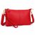 Premium Grain Leather Clutch – Versatile Handheld Bag & Evening Purse with Large Capacity Interior