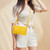 Premium Grain Leather Clutch – Versatile Handheld Bag & Evening Purse with Large Capacity Interior