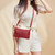 Premium Grain Leather Clutch – Versatile Handheld Bag & Evening Purse with Large Capacity Interior