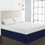 Bed Valance Fully Fitted Bed Skirt - Luxury Microfibre Mattress Protector Base Cover with 38cm Deep Drop