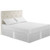 Quilted Bed Valance Fully Fitted Bed Skirt