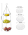 3-Tier Hanging Fruit Basket Vertical Storage Solution for Organized Kitchen Countertops & Easy Produce Access