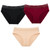 Womens Briefs Hipster Lace Bikini Underwear - 3 Pack