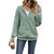 Women's Drawstring Hoodie Zipper Sweatshirt 