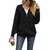 Women's Drawstring Hoodie Zipper Sweatshirt 