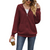 Women's Drawstring Hoodie Zipper Sweatshirt 