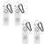 Personal Safety Alarm Rechargeable with Flashlight - 4pack