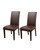 Vegan Leather Dining Chair Covers Waterproof & Stretchable PU Protector Slipcovers for Seat Cushion
