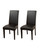 Vegan Leather Dining Chair Covers Waterproof & Stretchable PU Protector Slipcovers for Seat Cushion