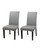 Vegan Leather Dining Chair Covers Waterproof & Stretchable PU Protector Slipcovers for Seat Cushion