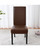 Vegan Leather Dining Chair Covers Waterproof & Stretchable PU Protector Slipcovers for Seat Cushion