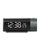 ICB LED Projection Alarm Clock – 180° Rotatable Time & Temp Display with Dual Alarm, Snooze & USB Charging
