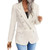 Button Short Blazer with Pockets