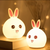 7 Colours Pat Light Sleeping Night Light - 2pack