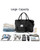 Ladies Weekender Travel Bag (V1) - Large Main Compartment Carry-On Duffle & Functional Overnight Tote