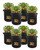 8-Pack Potato Grow Bags 7 Gallon Fabric Planter Pots with Access Harvest Window Flap Breathable Smart Pots