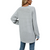 Women's Casual Loose Jumper with Side Pockets 