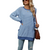 Women's Casual Loose Jumper with Side Pockets 