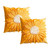 Daisy Flower Throw Pillow Cover - 4 Packs