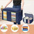 90L Large Storage Bags 2-Pack - Breathable Non-Woven Foldable Bag with Reinforced Handles for Home & Dorm Storage