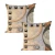 Retro Ethnic Style Throw Pillow Cover - 2 Packs