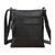Vegan Leather Shoulder Bag – 3-Zipper Multi-Pocket Crossbody Purse with Adjustable Strap & Secure Storage