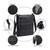 Vegan Leather Shoulder Bag – 3-Zipper Multi-Pocket Crossbody Purse with Adjustable Strap & Secure Storage