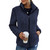 Ladies  Stand-Up Collar Fleece Zipper Coat