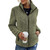 Ladies  Stand-Up Collar Fleece Zipper Coat