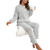 Loose Casual Loungewear Two - Piece Set