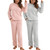 Loose Casual Loungewear Four - Piece Set