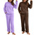 Loose Casual Loungewear Four - Piece Set