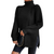 Side Split Turtleneck Sweater