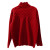 Cable Braided High Collar Sweater