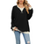 Women Casual Loose Contrast Colour Jumper