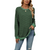 Stripe Side Split Loose Casual Jumper