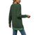 Stripe Side Split Loose Casual Jumper