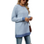 Stripe Side Split Loose Casual Jumper